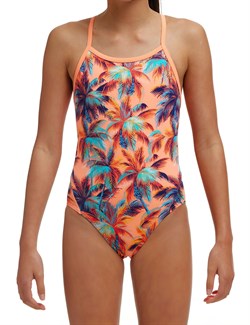 Купальник Funkita Girls Twisted One Piece Sand Storm FKS038G71822__ - фото 254476