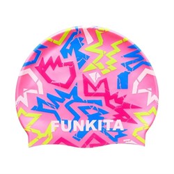 Шапочка Funkita Silicone Swimming Cap Rock Star FS997183400 - фото 254522