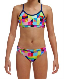 Купальник Funkita Girls Racerback Two Piece On The Grid FKS035G71806__ - фото 254652