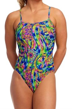 Купальник Funkita Ladies Single Strap One Piece Spin The Bottle FS15L71628__ - фото 254741