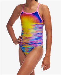 Купальник Funkita Girls Single Strap One Piece Darkinjung Sunset FKS030G72002__ - фото 255763