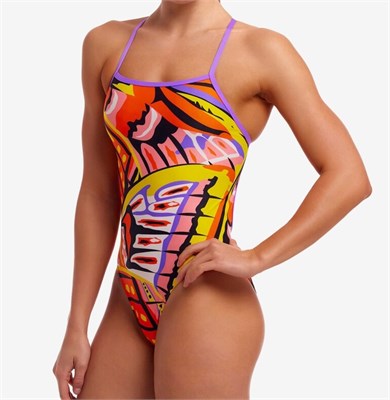 Купальник Funkita Ladies Tie Me Tight One Piece Gold Tips FKS036L7209100 - фото 256498