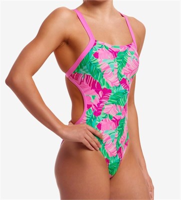 Купальник Funkita Ladies Brace Free One Piece Tropic Palm FKS051L72083 - фото 256578