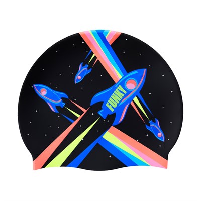 Шапочка Funky Silicone Swimming Cap Pocket Rocket FYG017N7207200 - фото 256586