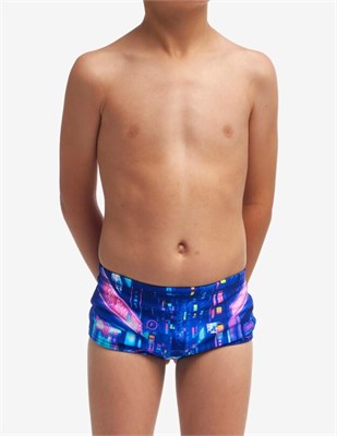 Плавки Funky Trunks Toddler Boys Printed Trunks Cyber City FTS002B71995 - фото 256916