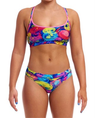 Купальник Funkita Ladies Two Pice Sports Top & Brief Sting Stung FKS026L72065 - фото 256937