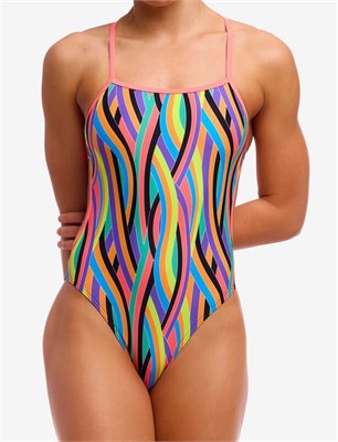 Купальник Funkita Ladies Twisted One Piece Curl Curl FKS038L72182 - фото 257067