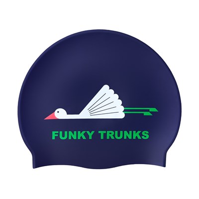 Шапочка Funky Trunks Silicone Swimming Cap Sitting Duck FT997217400 - фото 257114