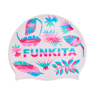 Шапочка Funkita Silicone Swimming Cap Lost Leaf FS997224100