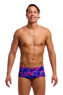 Плавки Funky Trunks Mens Classic Trunks Warped Waves FTS001M72222