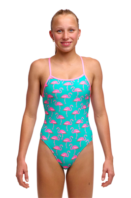 Купальник Funkita Girls Single Strap One Piece Go Flamingo! FKS030G00547