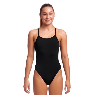 Купальник Funkita Girls Single Strap One Piece Still Black FS16G00470