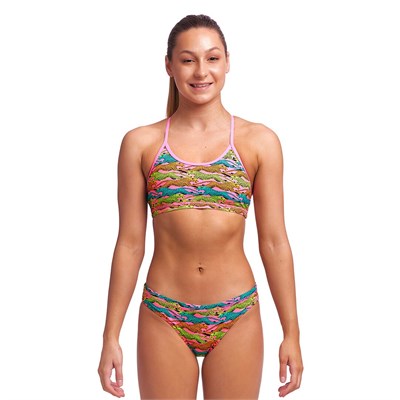 Купальник Funkita Girls Racerback Two Piece Lying Cheet FKS035G71531