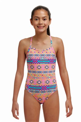 Купальник Funkita Girls Twisted One Piece Devil In Detail FKS038G71824