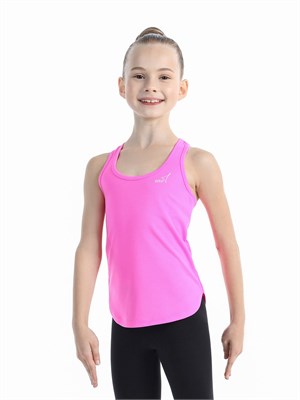 RG414-118 Майка борцовка Solo Розовый Неон RG414