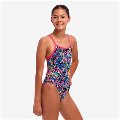 Купальник Funkita Girls Single Strap One Piece Lolly Leopard FKS030G72235