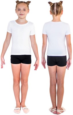 SM195 Футболка с коротким рукавом INDIGO белая SM195-white