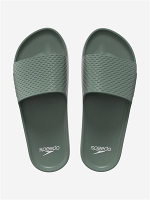 8-00377716002 Шлепанцы мужские Speedo Essential Slides AM Green 8-00377716002
