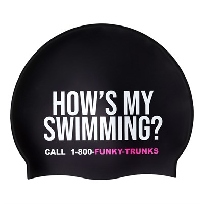 Шапочка Funky Silicone Swimming Cap Bad Swimmer FT997233800