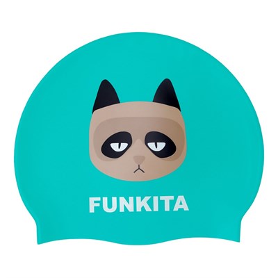 Шапочка Funkita Silicone Swimming Cap Flaming Still Grumpy FS997233700
