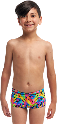 FTS002B Транки Funky Trunks Toddler Boys Printed Trunks Colour Funk FTS002B72007