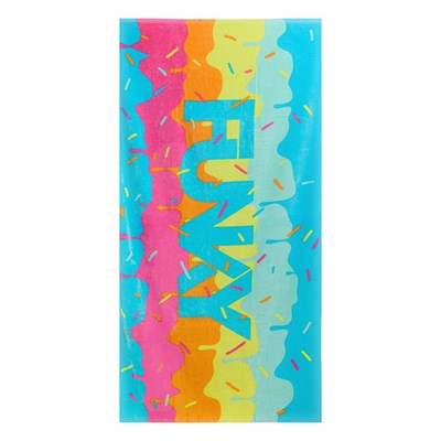 Полотенце хлопковое Funky Cotton Towel Melting Mayhem FYG015N7215400