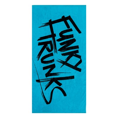 Полотенце хлопковое Funky Cotton Jacquard Towel Tagged Blue FTG021N7176300