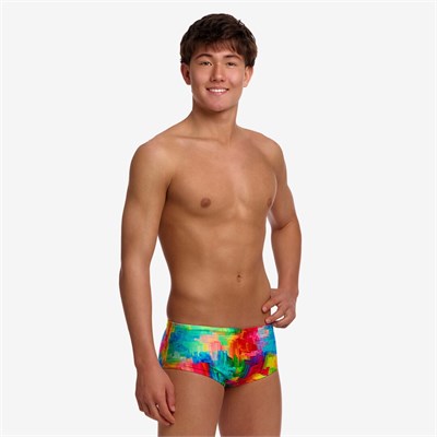 Плавки Funky Trunks Boys Sidewinder Trunks Falling Colours FTS015B72465
