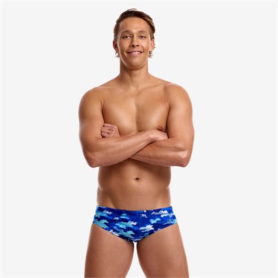 Плавки Funky Trunks Mens Seamed Brief Clean Marine FTS025M72470