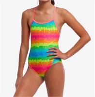 Купальник Funkita Girls Twisted One Piece Melting Mayhem FKS038G72154