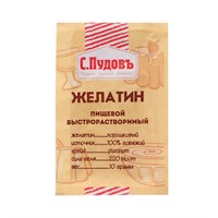 Желатин пищевой быстрорастворимый Пудовъ PFSP29887