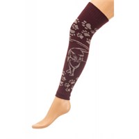 Ж8 Гетры махровые бордовые Ж8-бордовый