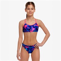 Купальник Funkita Girls Racerback Two Piece Liquid Lights FS02G71655