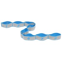 Эспандер-лента Sangh, эластичная, с 8 захватами, синий, 90х4 см 3940232