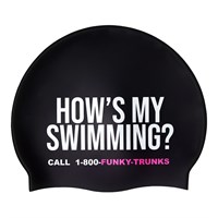 Шапочка Funky Silicone Swimming Cap Bad Swimmer FT997233800