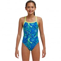 Купальник Funkita Girls Single Strap One Piece Help Me Rhombus FKS030G71795
