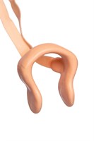 Зажим для носа с резинкой MadWave Nose clip with safety strap One size Beige M0716-03-0-00W