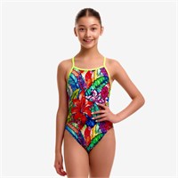 Купальник Funkita Girls Single Strap One Piece Loud Proud FKS030G72375