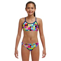 Купальник Funkita Girls Racerback Two Piece On The Grid FKS035G71806