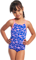 Купальник Funkita Toddler Girls Printed One Piece Minky Pinky FG01T71730