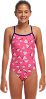Купальник Funkita Girls Single Strap One Piece Paper Pink FKS030G71992
