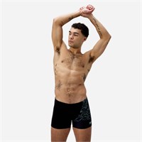 Плавки Speedo Mens HYPERBOOM V-CUT ASHT BLACK GREEN 8-0973418666