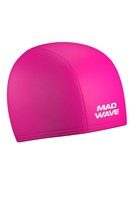 Шапочка Mad Wave текстильная Poly II Pink M0521-03-0-11W