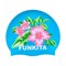 Шапочка Funkita Silicone Swimming Cap Blue Hawaii FS997182500 - фото 254530