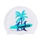 Шапочка Funkita Silicone Swimming Cap Dudette FS997215300 - фото 257192