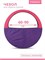 SM083 Чехол для обруча (Сумка) INDIGO Фиолетово-розовый 60-90см SM083_Фиолетово-розовый