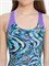 8-00262315333 Купальник слитный Speedo Girls DIGI ALV SPBK BLUE PURPLE 8-00262315333