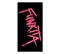 Полотенце хлопковое Funkita Cotton Jacquard Towel Tagged Black FKG020N7176200