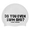 Шапочка Funky Silicone Swimming Cap White Swim Bro FT997233900