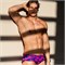 Плавки Funky Trunks Mens Sidewinder Trunks Pinky Palms FTS001M72228